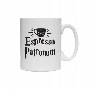 Kubek z nadrukiem Harry Potter Patronus pizza