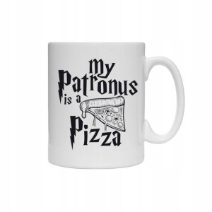Kubek z nadrukiem Harry Potter Patronus pizza