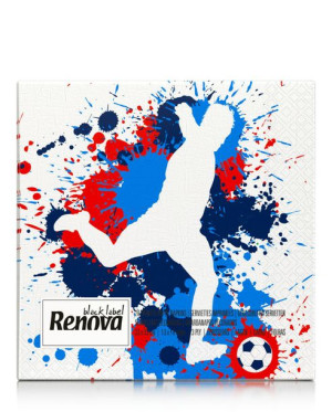 Serwetki stołowe Renova Kleksy 20 szt