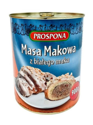 Masa makowa z białego maku Prospona 900g