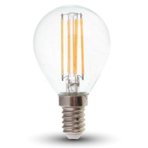 Żarówka LED V-TAC 4W Filament E14 P45 Kulka VT-1996 ciepła 400lm