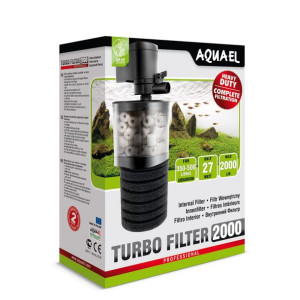 Filtr Aquael Turbo Filter 1000 L/h Wewnętrzny Do 250l