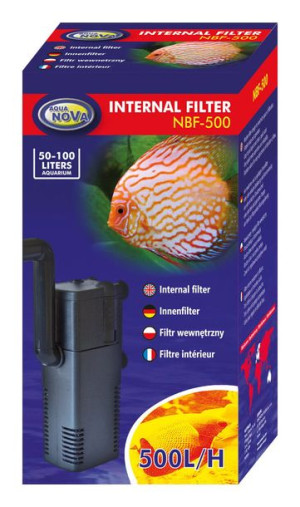 Aqua Nova NBF-500 Filtr Wewnętrzny Do Akwarium 50-100l