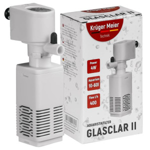 Kruger Meier Glasclar II Filtr Wewnętrzny do Akwarium 400l/h