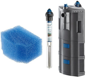 OASE BioPlus Thermo 100 Filtr Narożny Modułowy do Akwarium z Grzałką do 10