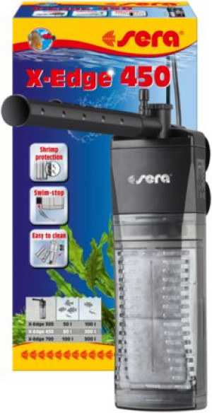 Sera X-Edge 450 Filtr Wewnętrzny Narożny do Akwarium do 200l 5W