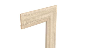 Opaska drzwi MDF 6cm, listwy wykończeniowe dąb sonoma