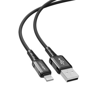 Acefast kabel USB do iPhone Lightning 8-pin MFI 2,4A ze stopu aluminium C1-