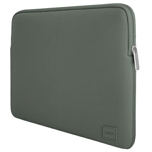 Uniq Torba Cyprus Laptop Sleeve 14" Zielony/pewter Green Water-resistant
