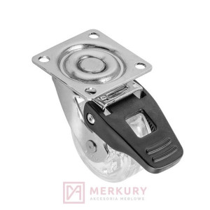Kółko Meblowe Obrotowe Shift 50 Mm Hamulec Gtv