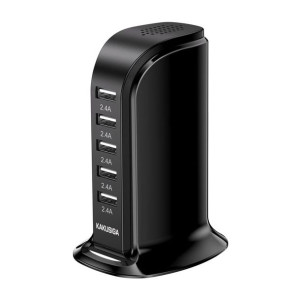 Kaku ładowarka sieciowa KSC-741 Jufeng 5xUSB 5A czarna