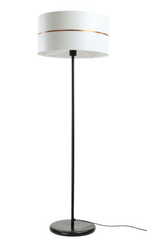 Lampa podłogowa jasno szara Kaja