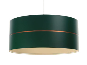 Lampa wisząca zielono kremowa Pola