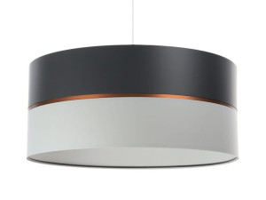 Lampa wisząca w odcieniach szarości Roko