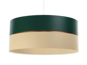 Lampa wisząca zielono kremowa Polin
