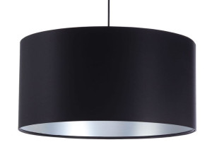 Lampa wisząca czarno srebrna Santia