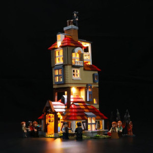 Lego 75980 oświetlenie Harry Potter Atak na Norę