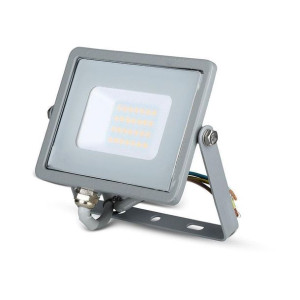 Naświetlacz halogen LED V-TAC 20W SAMSUNG Szary VT-20 ciepły 1600lm