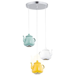 Lampa wisząca JAMAJKA 1326 czajniki multikolor - Argon