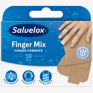 Salvelox Plasterki do palców 18 sztuk