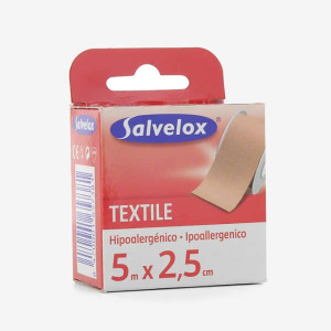 Salvelox Textile Ipoallergenico 5x2,5cm