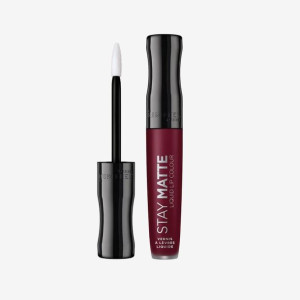 Rimmel, Stay Matte, matowa pomadka w płynie 810 Plum This Show, 5,5 ml