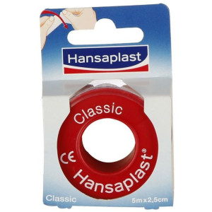 Hansaplast Classic Taśma klejąca 5mx2,5cm 1szt.