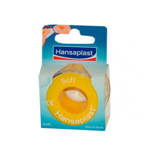 Hansaplast Esparadrapo Soft 5mx2,5cm