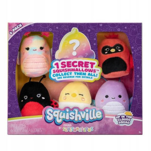 Squishmallows. 6-pak Clouds Squad