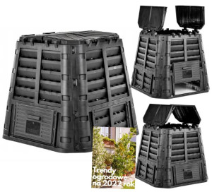 Mega Solidny Kompostownik Ogrodowy 480l + Prezent!