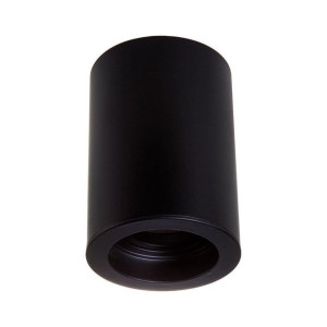 Oprawa V-TAC Aluminiowa GU10 Okrągła Natynkowa Tuba Czarna 142x100 VT-796