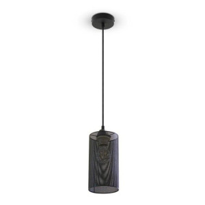 Oprawa Wisząca V-TAC Tuba Siatka Czarny VT-7132