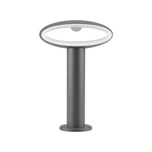 Słupek Ogrodowy V-TAC 9W LED Szary Aluminium 30cm IP54 VT-909 ciepła 500lm