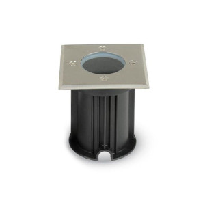 Oprawa Gruntowa Kwadrat Stal Szczotkowana GU10 IP65 V-TAC VT-7677