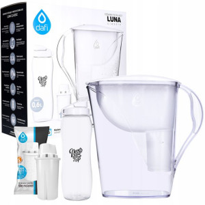 Dzbanek Dafi Luna 3,3L BIAŁY + Bidon + filtr