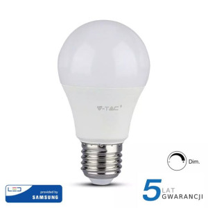 Żarówka LED V-TAC SAMSUNG 12W E27 A60 Ściemnialna VT-262D zimna 1055lm