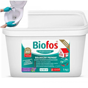 Biologiczny preparat do szamb Biofos Professional 5 kg