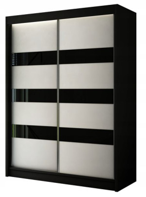 Nowoczesna SZAFA SOL 200cm lacobel opcja LED
