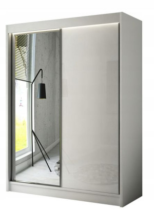 Szafa przesuwna HITRO 150cm LUSTRO opcja LED