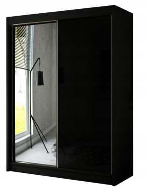Szafa przesuwna HITRO 120cm LUSTRO opcja LED