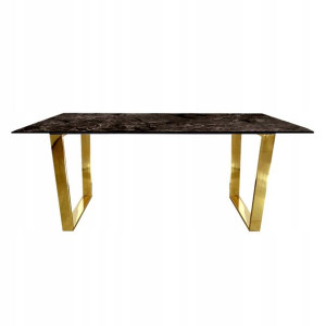 Konsola nowoczesna Glamour Madera Gold