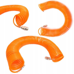 Wąż Spiralny Przewód Pneumatyczny Pe 6 X 8mm 20m
