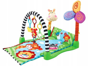 Kinder_Play Duża Interaktywna Mata Edukacyjna