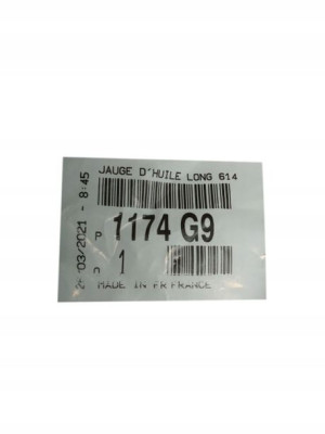 1174g9 Bagnet Poziomu Oleju Oe Psa 407 508 2.0hdi