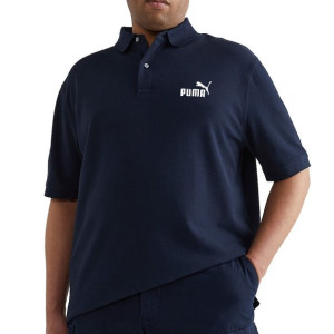  Puma koszulka polo polówka granatowa męska bawełna plus size 5XL