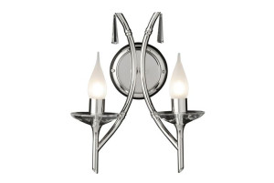 Kinkiet BRIGHTWELL BR2 NICKEL - Elstead Lighting