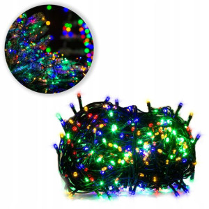 Lampki Choinkowe MULTICOLOR 400 LED 20 metrów