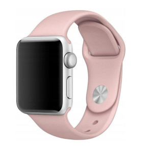 Pasek silikonowy do Apple Watch bordowy