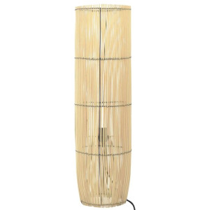 Lampa podłogowa, wiklina, 72 cm, E27
