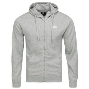 Nike bluza męska szara z kapturem rozpinana 804389-063 L